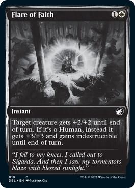 Flare of Faith 19/534 (Innistrad: Double Feature)  - Foil | Good Games Cannington