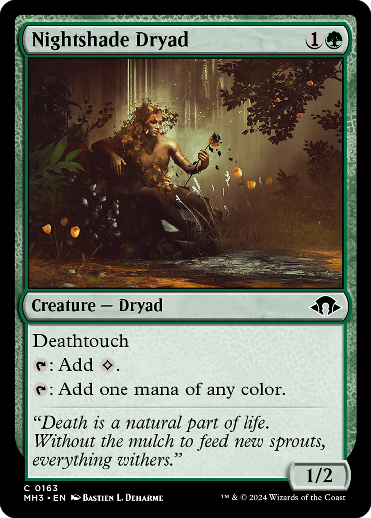 Nightshade Dryad [Modern Horizons 3] | Good Games Cannington
