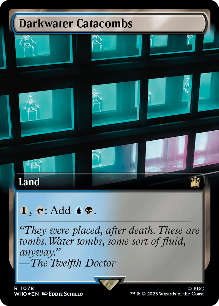 Darkwater Catacombs (Extended Art (Surge Foil) [Doctor Who] | Good Games Cannington