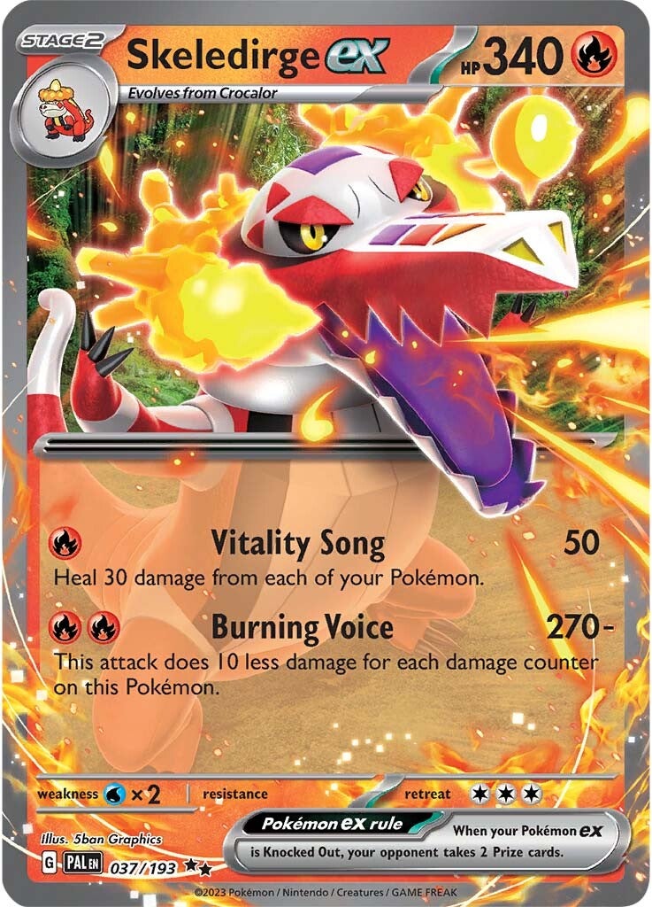 Skeledirge ex (037/193) [Scarlet & Violet: Paldea Evolved] | Good Games Cannington