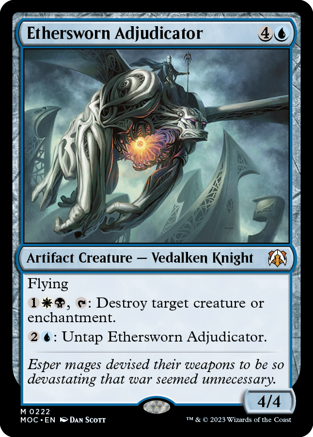 Ethersworn Adjudicator [March of the Machine Commander] | Good Games Cannington