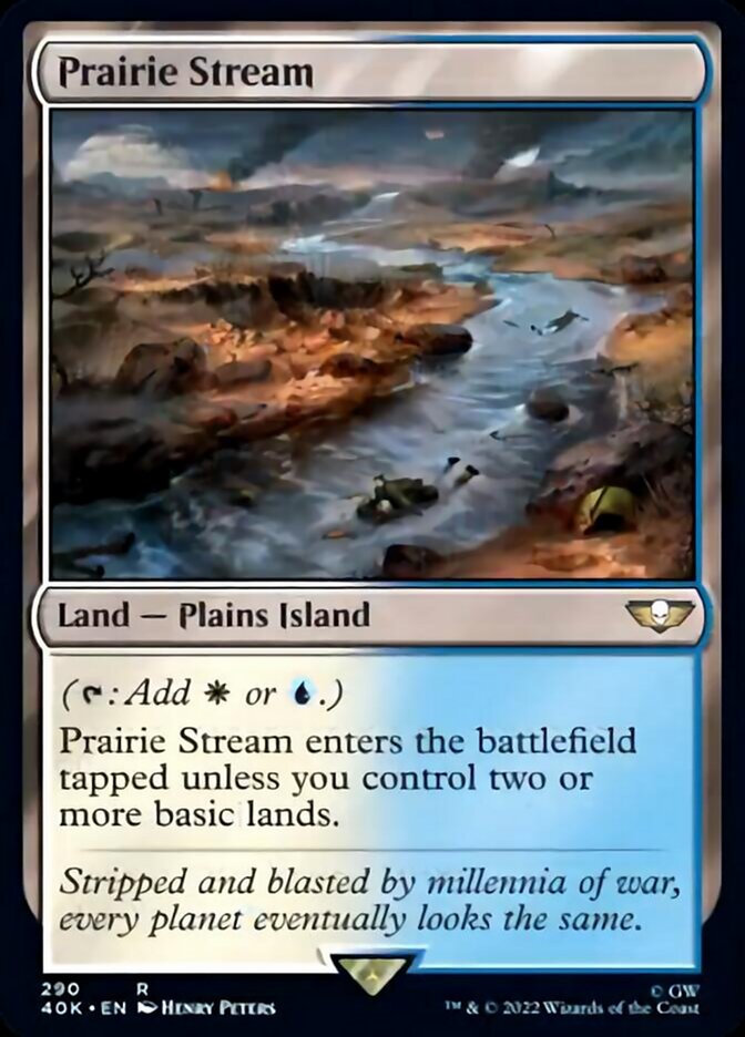 Prairie Stream (Surge Foil) [Warhammer 40,000] | Good Games Cannington