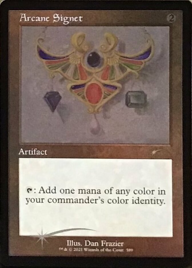 Arcane Signet (Retro) (Foil Etched) [Secret Lair Drop Promos] | Good Games Cannington