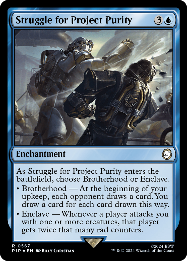 Struggle for Project Purity (Surge Foil) [Fallout] | Good Games Cannington