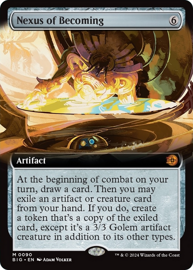Nexus of Becoming (Extended Art) [Outlaws of Thunder Junction: The Big Score] | Good Games Cannington