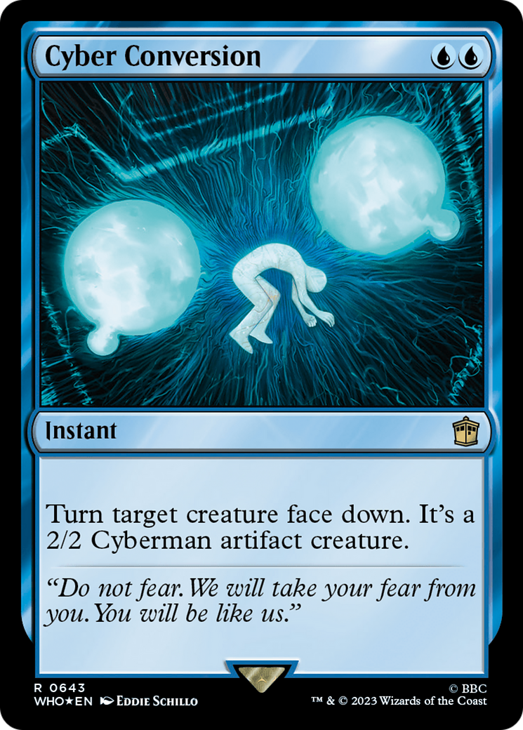 Cyber Conversion (Surge Foil) [Doctor Who] | Good Games Cannington