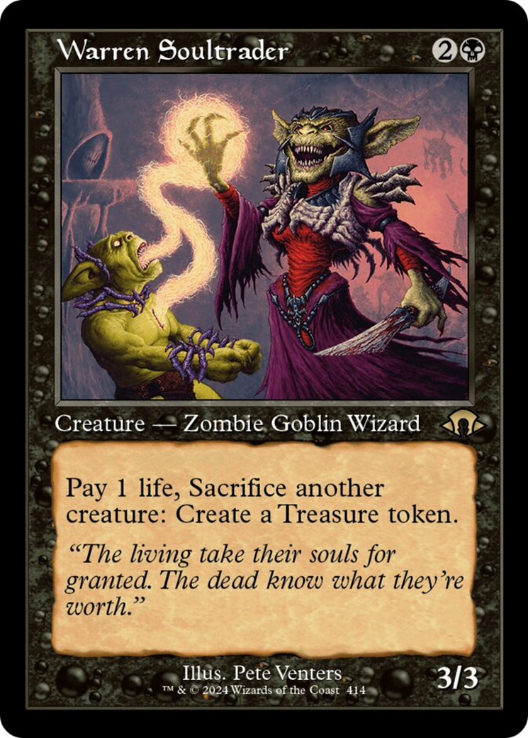 Warren Soultrader (Retro) [Modern Horizons 3] | Good Games Cannington