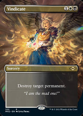 Vindicate (Borderless Alternate Art) [Modern Horizons 2] | Good Games Cannington