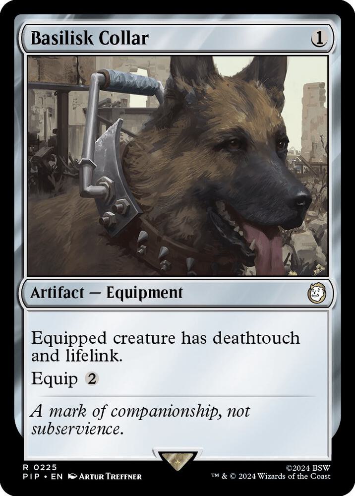 Basilisk Collar 225/326 (Universes Beyond: Fallout)  | Good Games Cannington