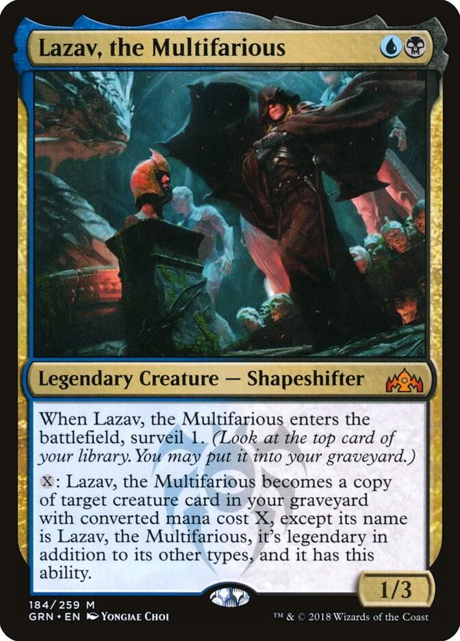 Lazav, the Multifarious 184/259 (Guilds of Ravnica)  | Good Games Cannington