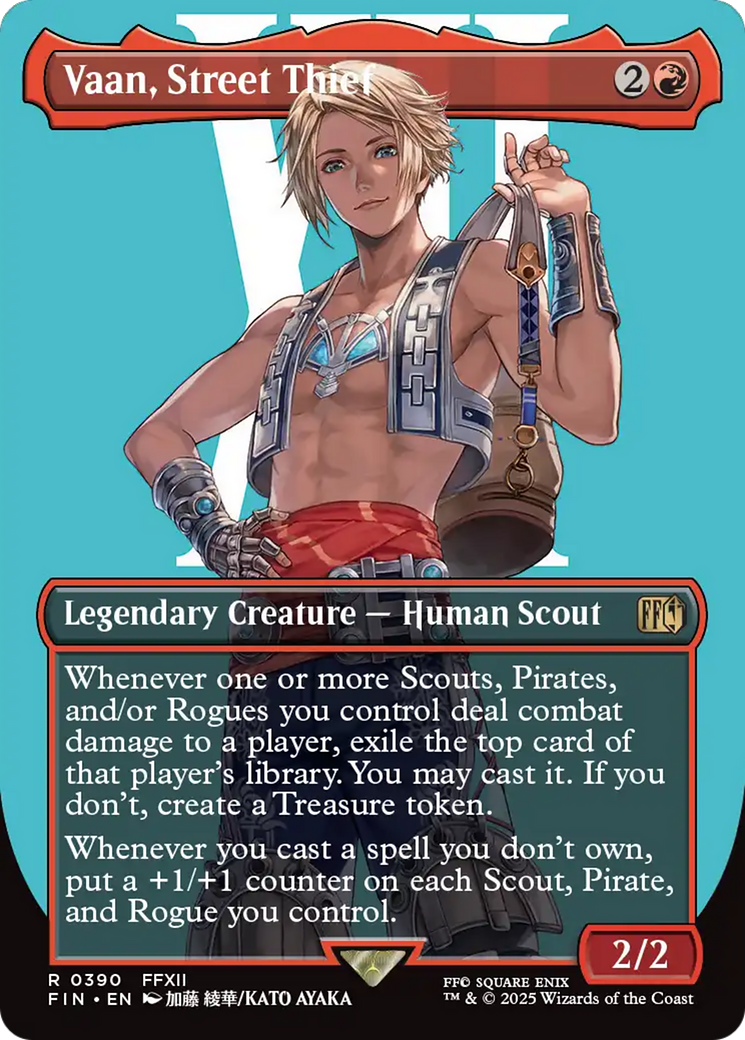 Vaan, Street Thief (Borderless) [FINAL FANTASY] | Good Games Cannington
