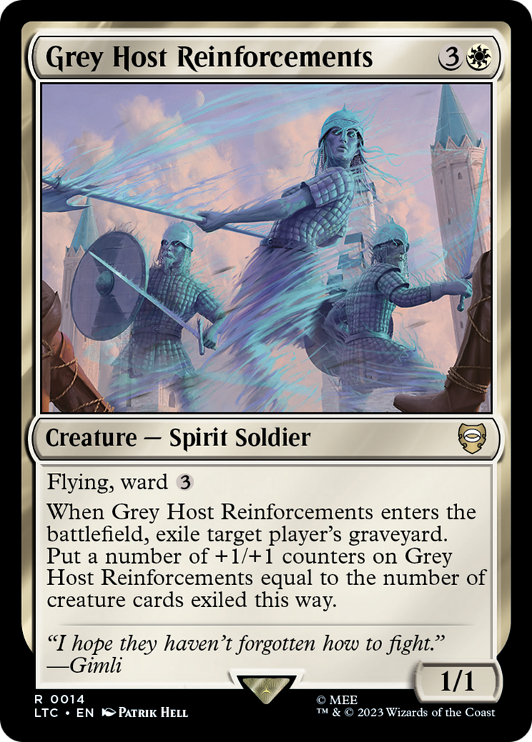 Grey Host Reinforcements [The Lord of the Rings: Tales of Middle-Earth Commander] | Good Games Cannington