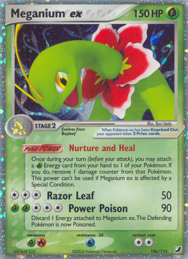 Meganium ex (106/115) [EX: Unseen Forces] | Good Games Cannington