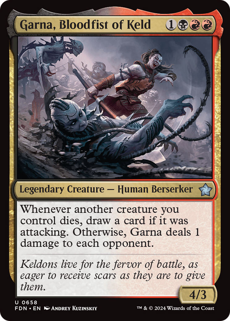 Garna, Bloodfist of Keld [Foundations] | Good Games Cannington