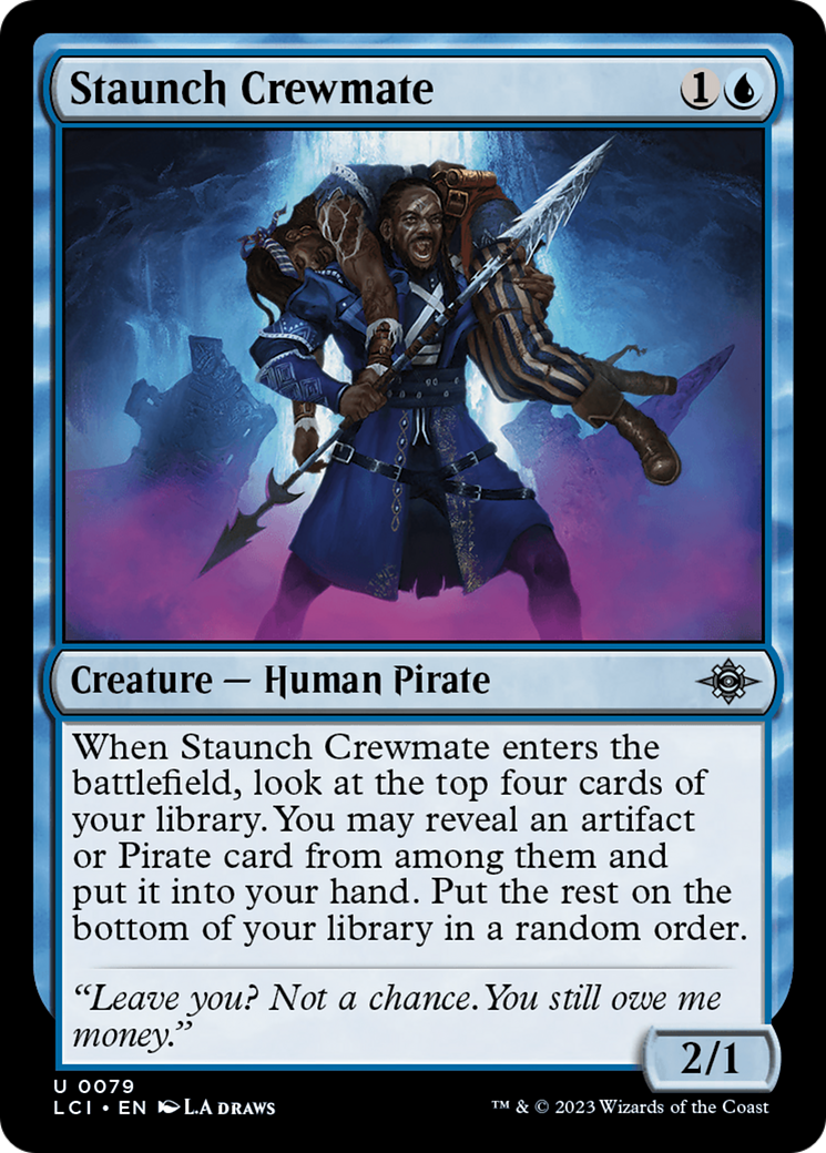 Staunch Crewmate [The Lost Caverns of Ixalan] | Good Games Cannington