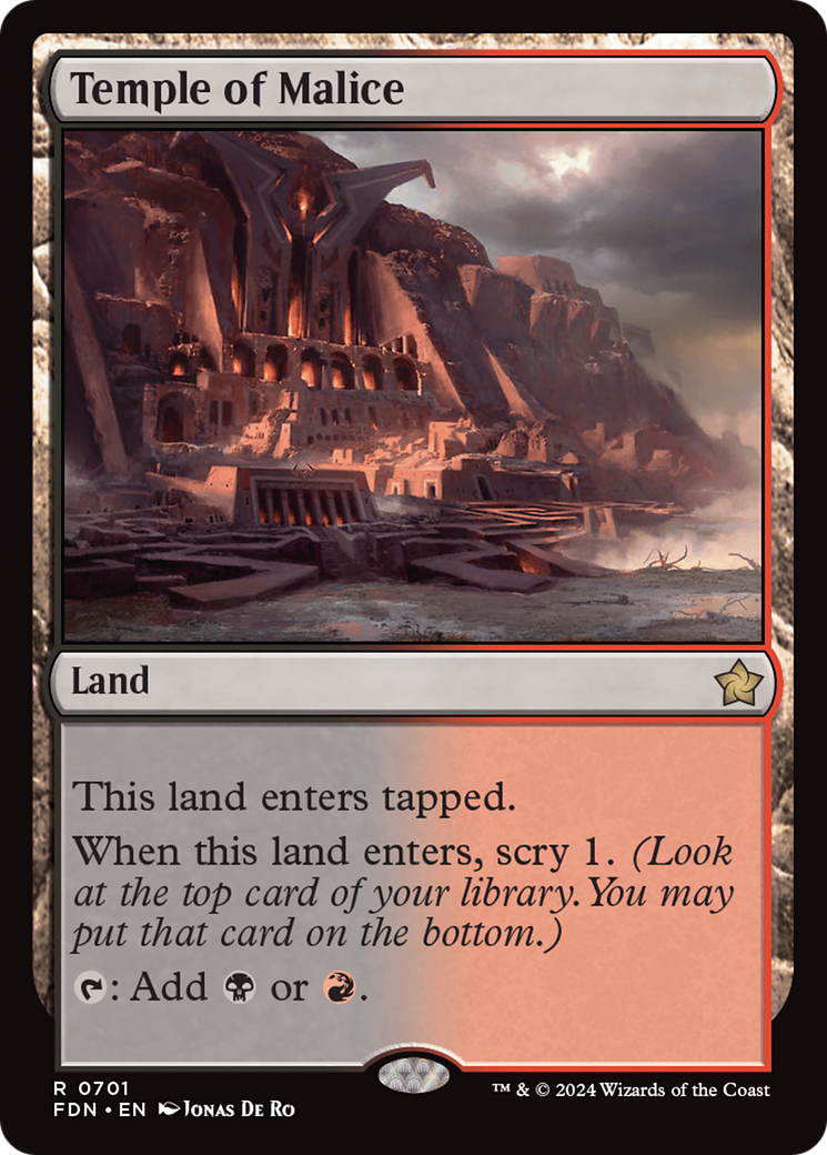 Temple of Malice [Foundations] | Good Games Cannington