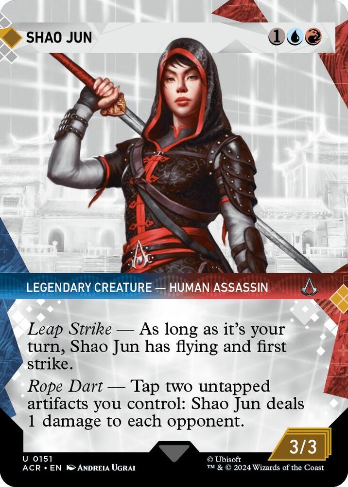 Shao Jun 151 (Universes Beyond: Assassin's Creed)  - Showcase Foil | Good Games Cannington