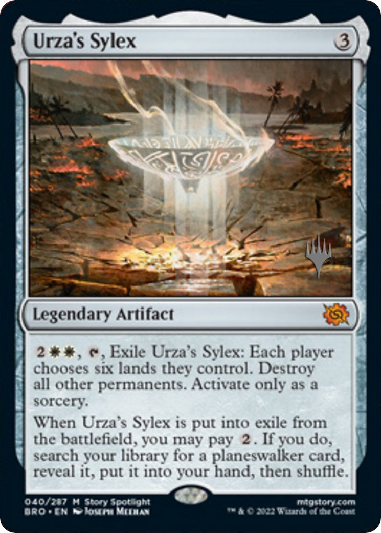 Urza's Sylex (Promo Pack) [The Brothers' War Promos] | Good Games Cannington