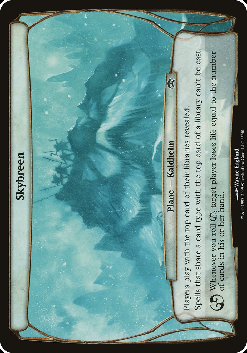 Skybreen (Planes) [Planechase Planes] | Good Games Cannington