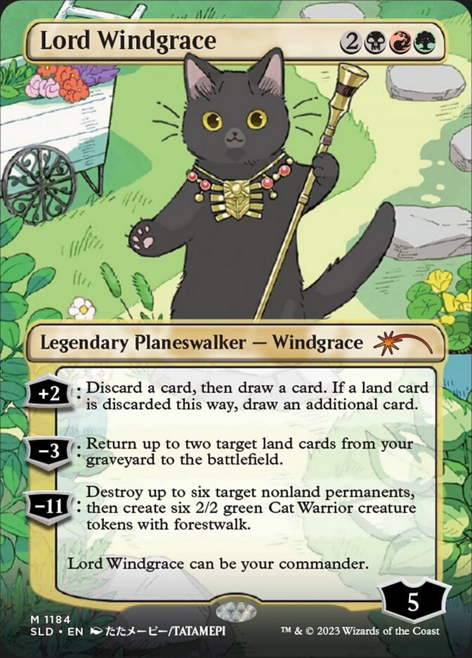 Lord Windgrace (Borderless) [Secret Lair Drop Series] | Good Games Cannington