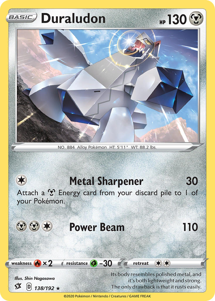 Duraludon (138/192) (Theme Deck Exclusive) [Sword & Shield: Rebel Clash] | Good Games Cannington