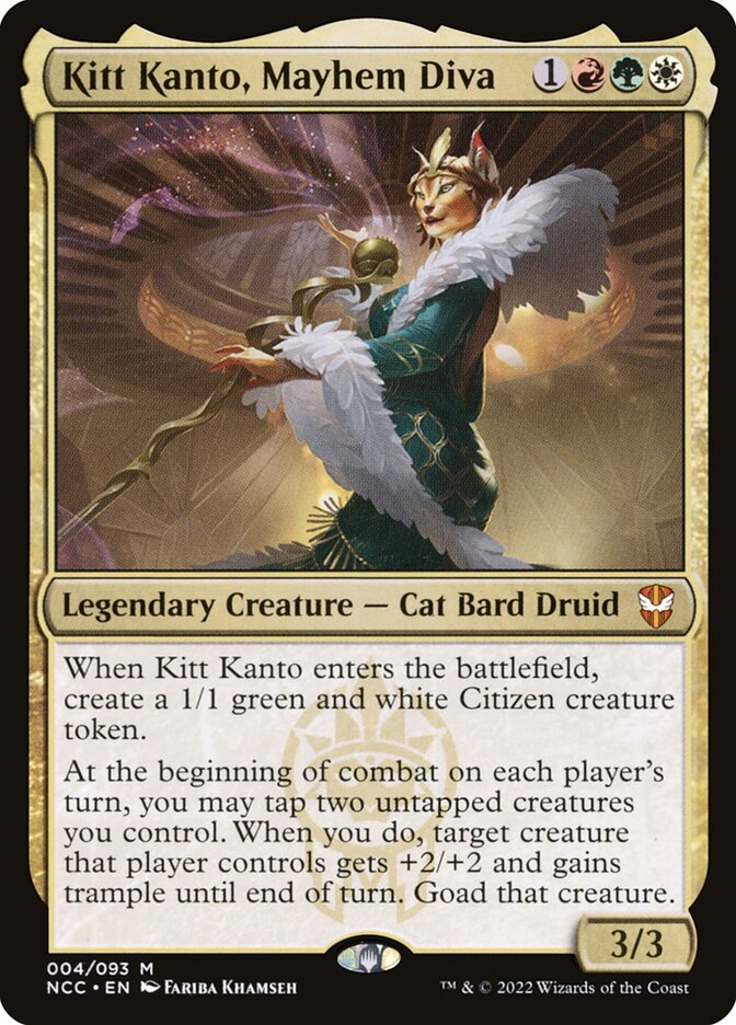 Kitt Kanto, Mayhem Diva 4 (Commander: Streets of New Capenna)  | Good Games Cannington