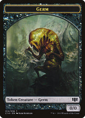 Germ // Zombie (016/036) Double-Sided Token [Commander 2014 Tokens] | Good Games Cannington