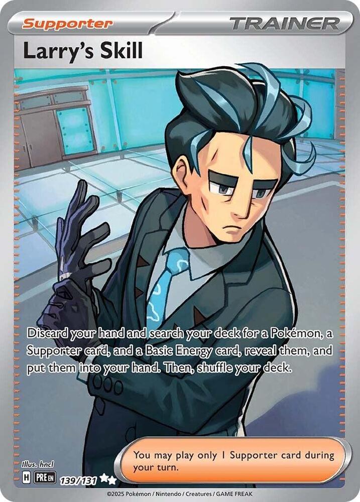 Larry's Skill (139/131) [Scarlet & Violet: Prismatic Evolutions] | Good Games Cannington