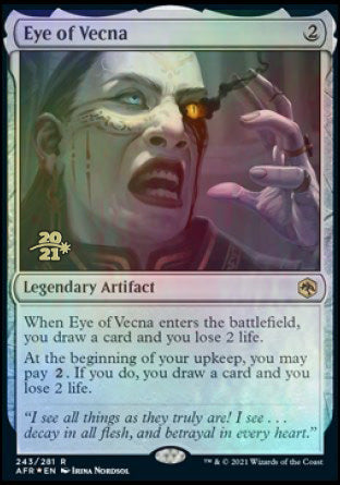 Eye of Vecna [Dungeons & Dragons: Adventures in the Forgotten Realms Prerelease Promos] | Good Games Cannington