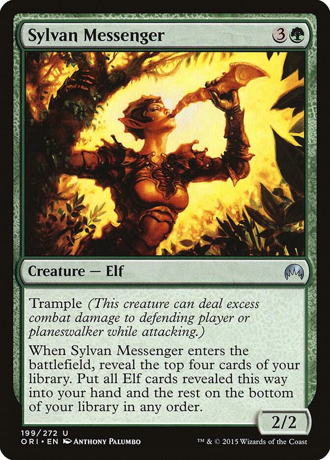 Sylvan Messenger 199/272 (Magic Origins)  | Good Games Cannington