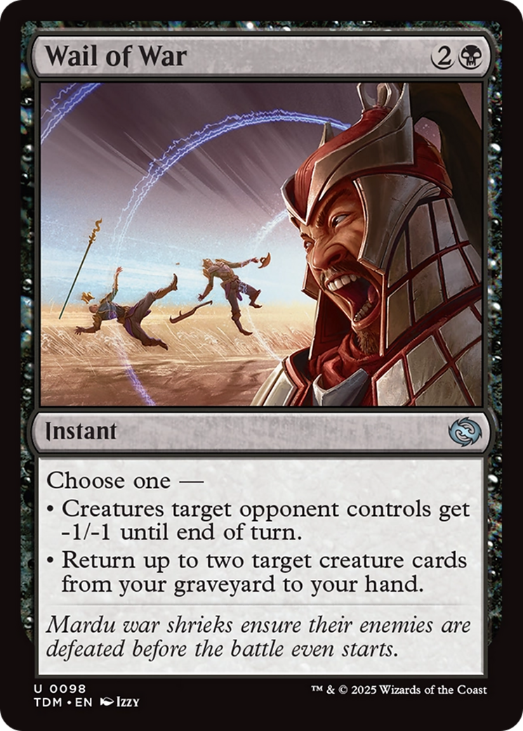 Wail of War [Tarkir: Dragonstorm] | Good Games Cannington