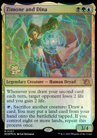 Zimone and Dina [March of the Machine Prerelease Promos] | Good Games Cannington