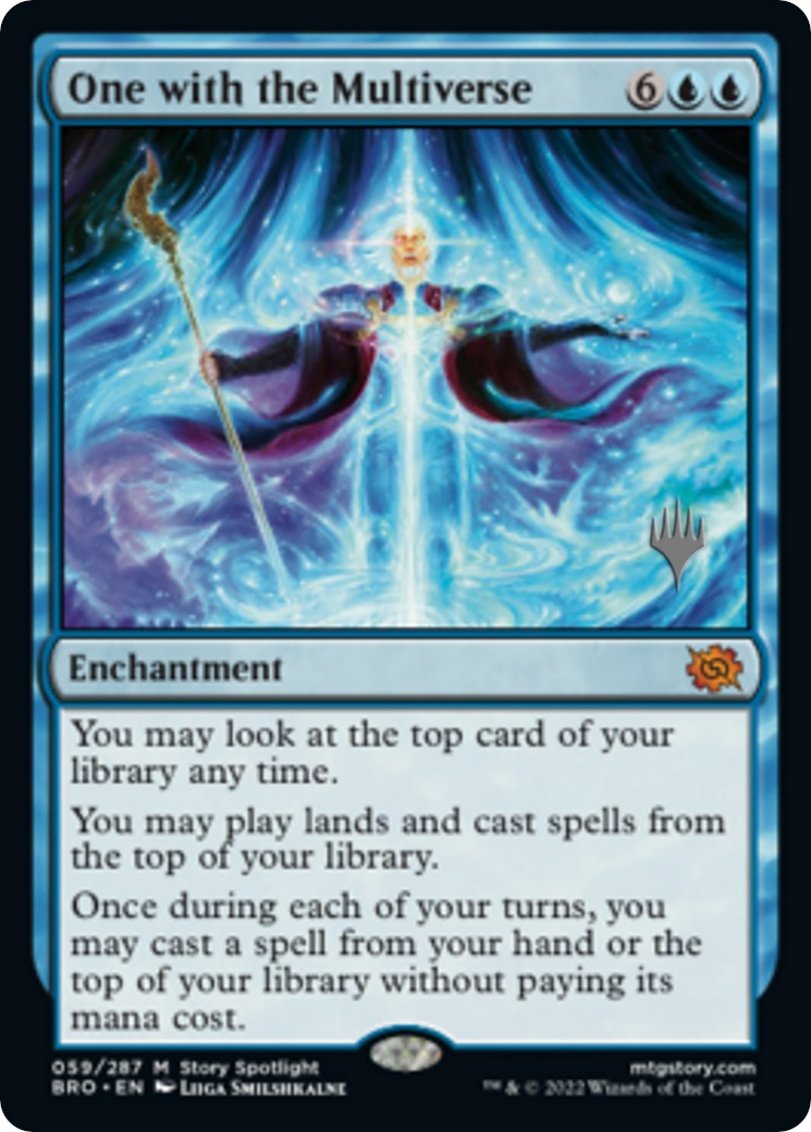 One with the Multiverse (Promo Pack) [The Brothers' War Promos] | Good Games Cannington