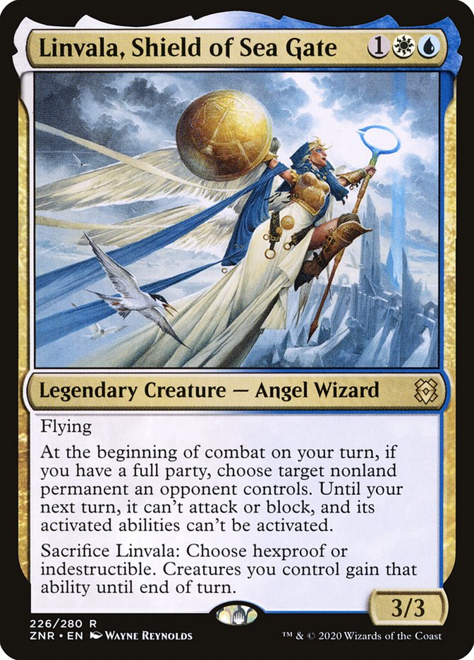 Linvala, Shield of Sea Gate 226 (Zendikar Rising)  | Good Games Cannington