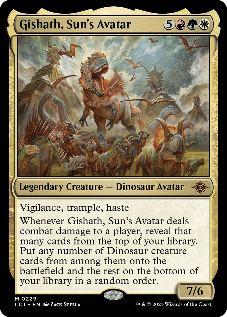 Gishath, Sun's Avatar [The Lost Caverns of Ixalan] | Good Games Cannington
