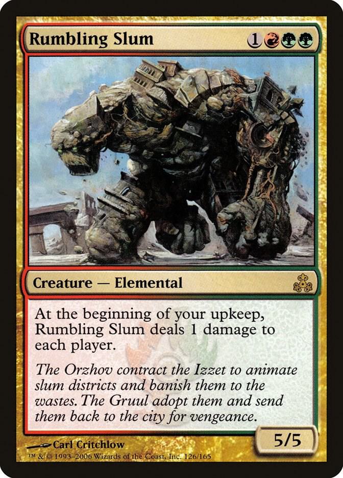 Rumbling Slum 126/165 (Guildpact)  | Good Games Cannington