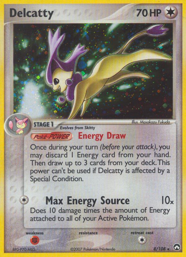 Delcatty (8/108) (Theme Deck Exclusive) [EX: Power Keepers] | Good Games Cannington