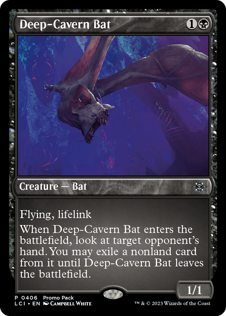 Deep-Cavern Bat [The Lost Caverns of Ixalan Promos] | Good Games Cannington