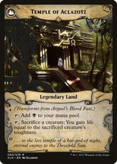 Arguel's Blood Fast // Temple of Aclazotz [Ixalan] | Good Games Cannington