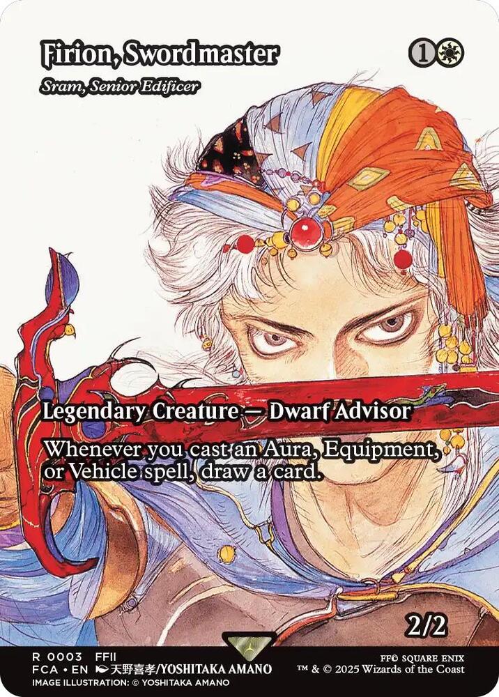 Firion Swordmaster Sram Senior Edificer  3 (FINAL FANTASY: Through the Ages)  - Foil | Good Games Cannington