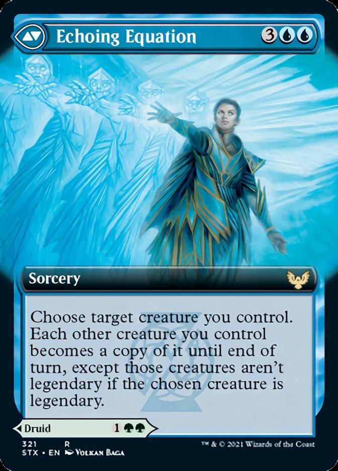 Augmenter Pugilist // Echoing Equation (Extended Art) [Strixhaven: School of Mages] | Good Games Cannington