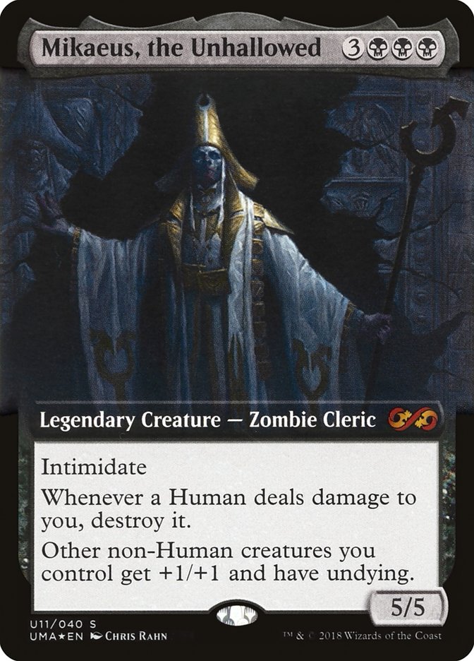 Mikaeus, the Unhallowed (Topper) [Ultimate Masters Box Topper] | Good Games Cannington