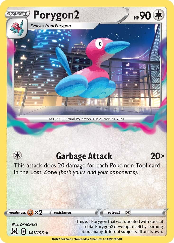 Porygon2 (141/196) [Sword & Shield: Lost Origin] | Good Games Cannington