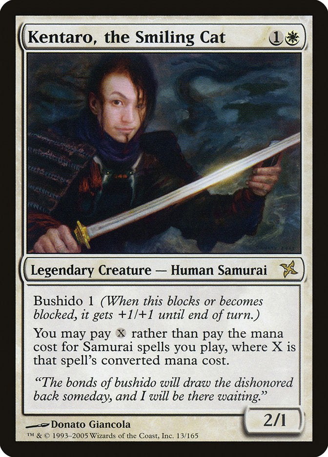 Kentaro, the Smiling Cat 13/165 (Betrayers of Kamigawa)  | Good Games Cannington