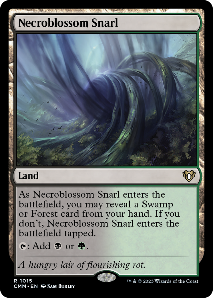 Necroblossom Snarl [Commander Masters] | Good Games Cannington