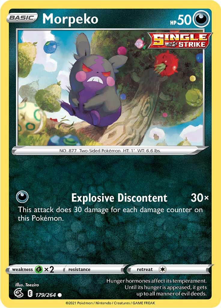 Morpeko (179/264) [Sword & Shield: Fusion Strike] | Good Games Cannington