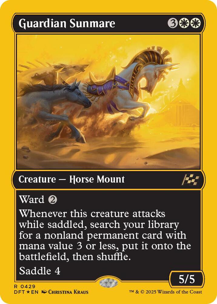 Guardian Sunmare 429/291 (Aetherdrift)  - First-Place Foil | Good Games Cannington