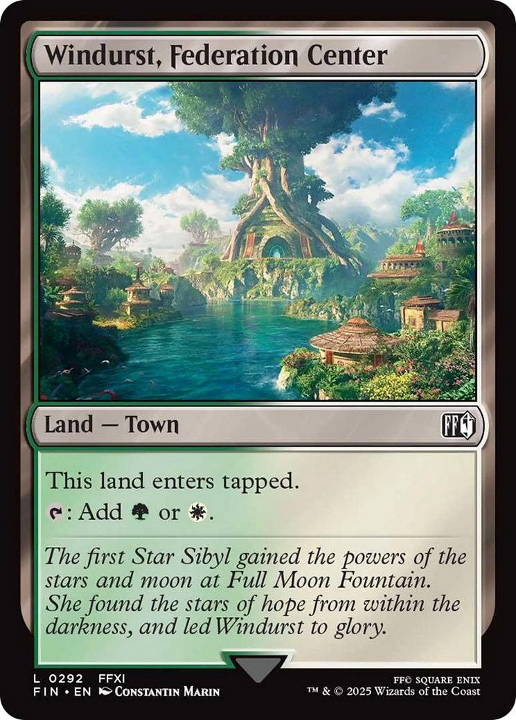 Windurst, Federation Center [FINAL FANTASY] | Good Games Cannington