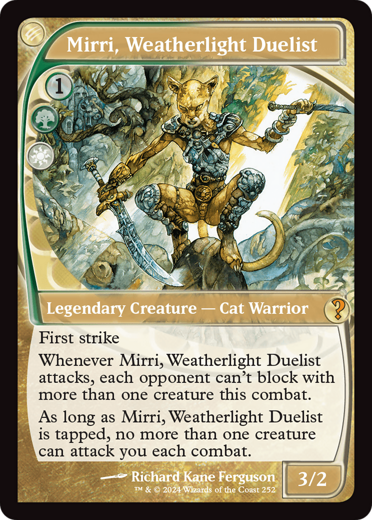 Mirri, Weatherlight Duelist (Future Sight) [Mystery Booster 2] | Good Games Cannington