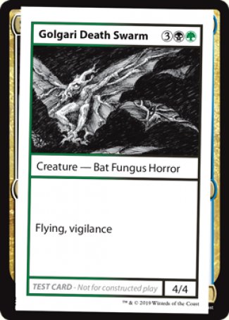 Golgari Death Swarm (2021 Edition) [Mystery Booster Playtest Cards] | Good Games Cannington